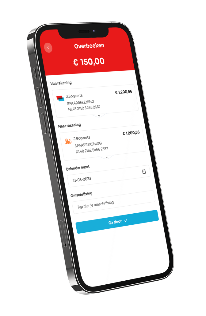 KredietHuis Sparen App - spaarrekening en termijndeposito
